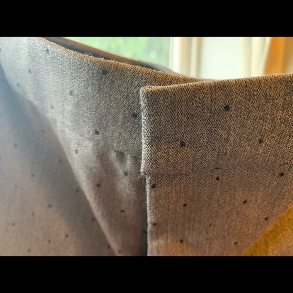 Banana Republic polka dot “Ryan” trousers
